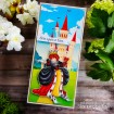 TINY TOWNIE WONDERLAND QUEEN OF HEARTS RUBBER STAMP